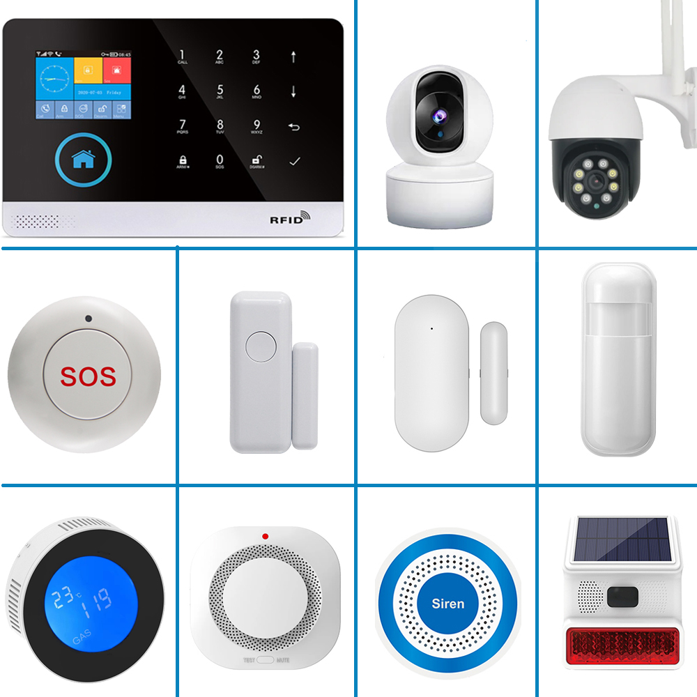 Wireless Door Sensor - PGST Intelligent Alarm Device, 433MHz Anti