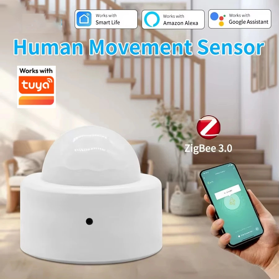 Smart Home Wiser - Work with Tuya Zigbee PIR Motion