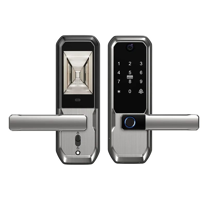 Tuya WiFi Smart Door Lock With - Smart Home Door Lock ulasan dan harga