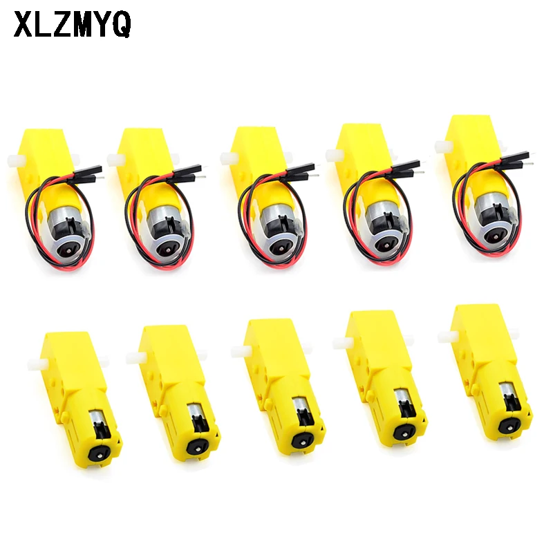 5pcs TT Motor 130 Motor Smart  - Smart Home Yellow ulasan dan harga