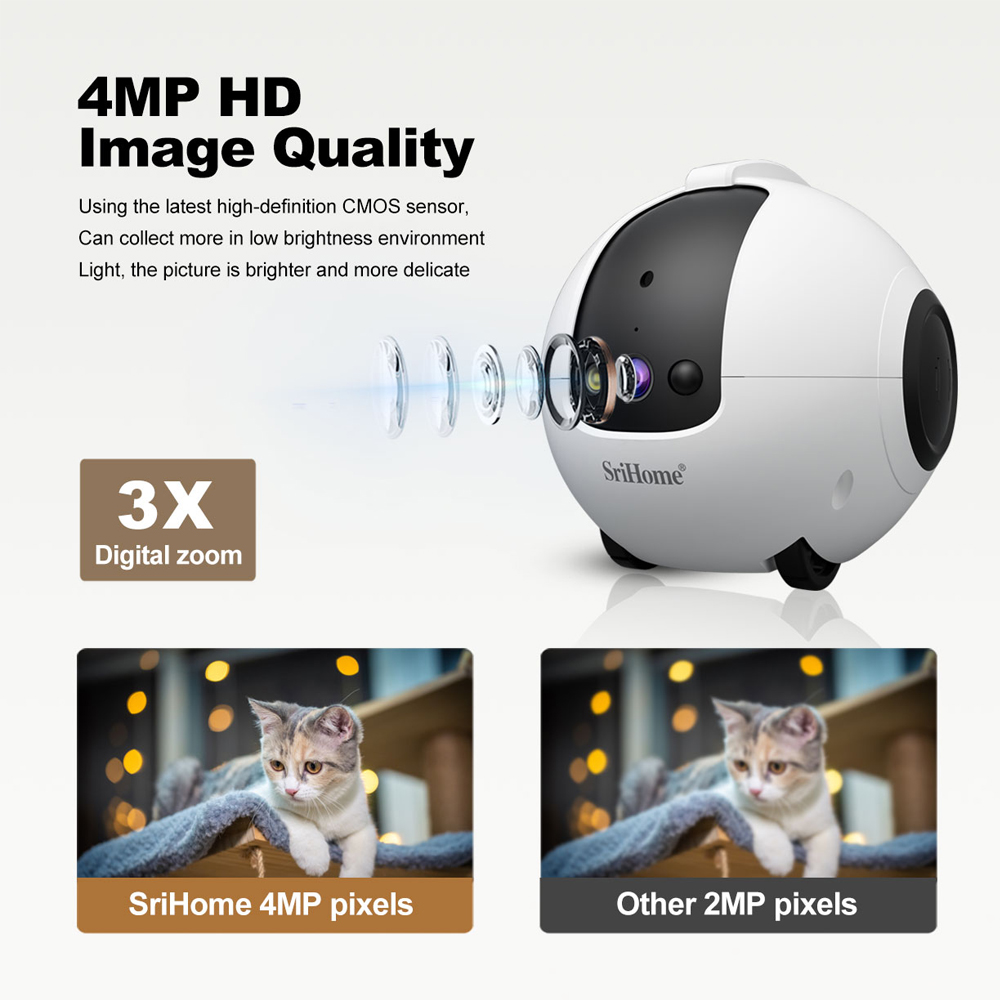 Srihome 4MP Mobile Intelligent - Smart Home Camera Ezviz ulasan dan harga
