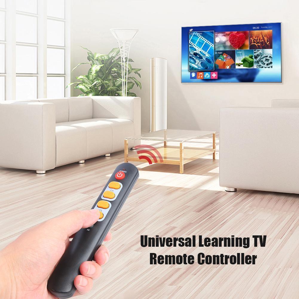 2-5Pcs Universal 6 Key Remote  - Smart Home Yellow ulasan dan harga
