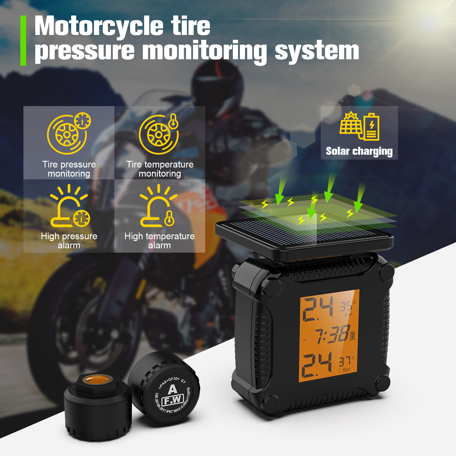 Tire Pressure Monitoring Syste - Temperature Sensor ulasan dan harga