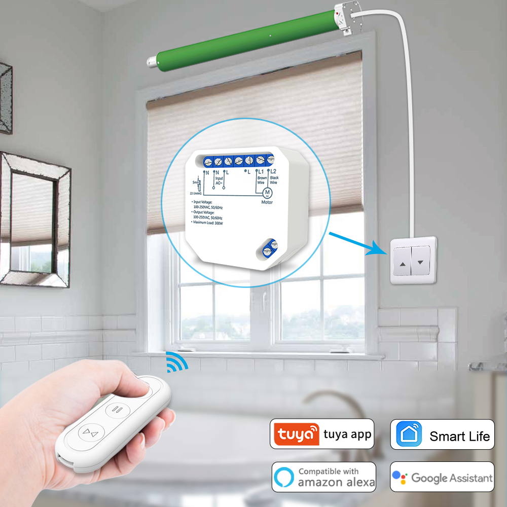 Tuya Smart Life Curtain Switch - Universal Remote Smart Home ulasan dan harga