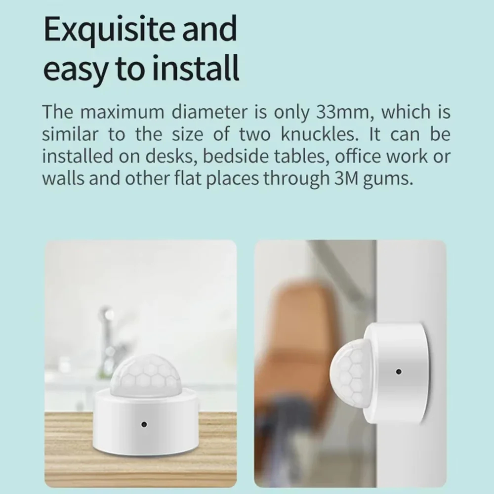 Work with Tuya Zigbee PIR Moti - Smart Home Wiser ulasan dan harga
